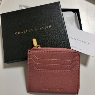 チャールズアンドキース(Charles and Keith)の【ChansShop様専用】CHARLES AND KEITH ミニ財布 ピンク(財布)