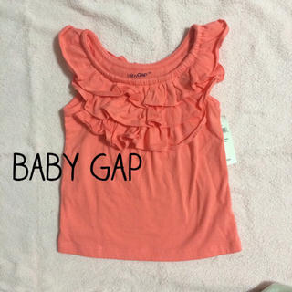 ベビーギャップ(babyGAP)のgap♡フリフリノースリーブ90(Tシャツ/カットソー)