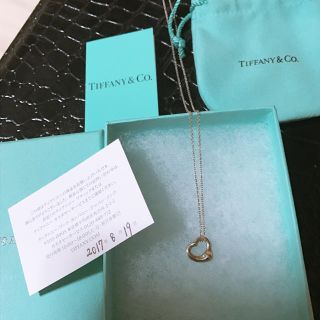 ティファニー(Tiffany & Co.)のTiffany★ティファニーオープンハートネックレス★(ネックレス)