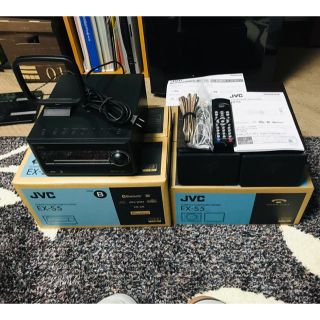 ケンウッド(KENWOOD)のJVC EX-S5 B ブラウン(スピーカー)