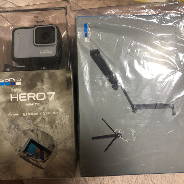 GoPro hero7ホワイト 3-way バンドルセット