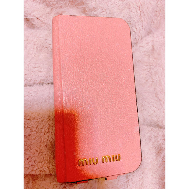 ミュウミュウ♡手帳型iPhoneケース