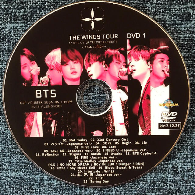 防弾少年団(BTS)(ボウダンショウネンダン)の❣️BTS❣️THE WINGS TOUR JAPAN Edition エンタメ/ホビーのDVD/ブルーレイ(ミュージック)の商品写真