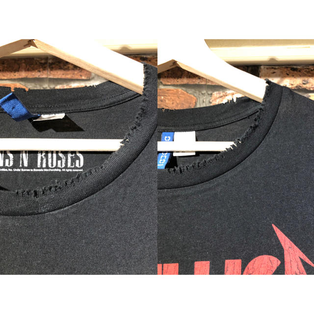 H&M(エイチアンドエム)のH&M ROCK BAND tee ロック バンド Tシャツ 4点セット メンズのトップス(Tシャツ/カットソー(半袖/袖なし))の商品写真