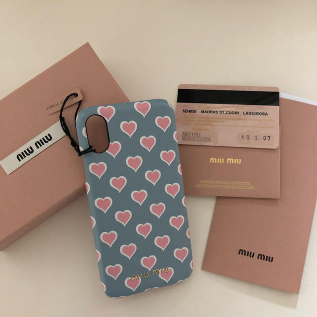 miumiu - ゅーちぇママ様専用 miumiu iPhoneケースの通販 by Ami‪ ♡‬｜ミュウミュウならラクマ