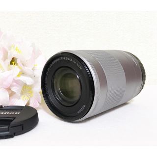 キヤノン(Canon)の新品❤️当店一ヶ月保証 Canon EF-M 55-200m ズームレンズ 望遠(レンズ(ズーム))