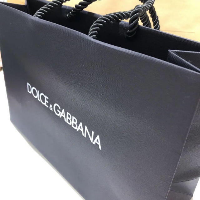 DOLCE&GABBANA(ドルチェアンドガッバーナ)のドルチェ&ガッバーナ ロゴ入り オリジナルショッパー 紙袋 レディースのバッグ(ショップ袋)の商品写真