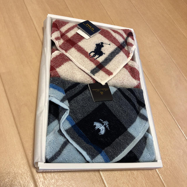 POLO RALPH LAUREN(ポロラルフローレン)のポロ ラルフローレン タオルハンカチセット レディースのファッション小物(ハンカチ)の商品写真