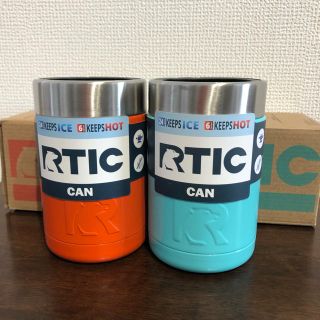 【新品】RTIC Double Wall Can cooler×2個 缶ホルダー(食器)