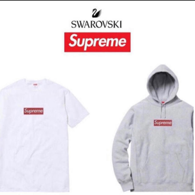 supreme パーカー2点セット