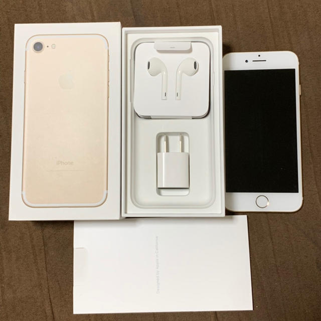 Softbank  iPhone7 32GB ゴールド 美品