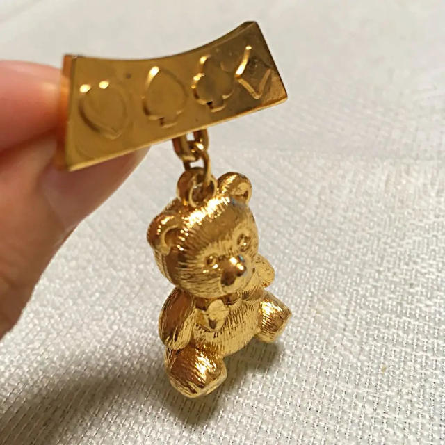 Harrods(ハロッズ)のテディベア ★ ブローチ ＆ ボタン セット レディースのアクセサリー(ブローチ/コサージュ)の商品写真