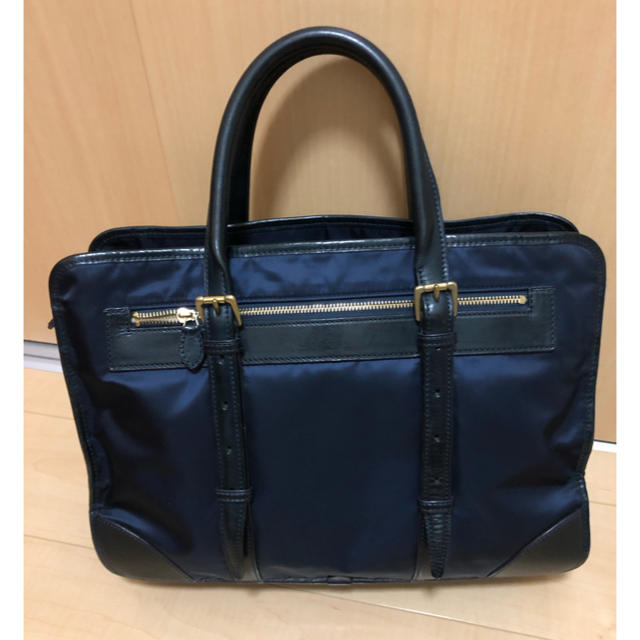 お買得 美品 GANZO NB-1 ブリーフケース ネイビー 73,440円