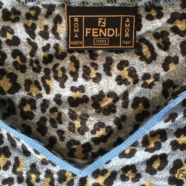 FENDI レオパード柄 半袖シャツ 1