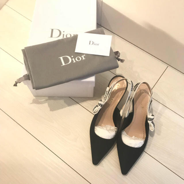 Dior(ディオール)の【本物美品】Diorディオールパンプスサンダル レディースの靴/シューズ(ハイヒール/パンプス)の商品写真