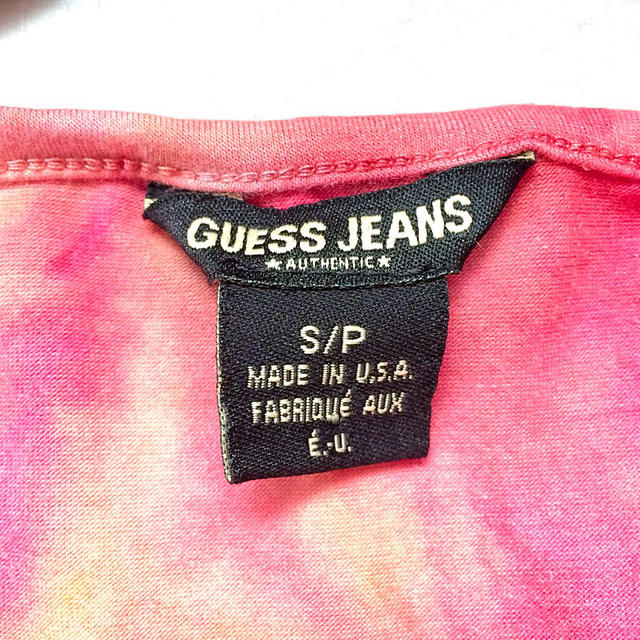 GUESS(ゲス)のGuess Jeans＊トップス/ピンク レディースのトップス(Tシャツ(半袖/袖なし))の商品写真