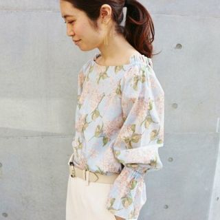 イエナ(IENA)のイエナ IENA LIBERTY 2WAY リバティ ブラウス 美品(シャツ/ブラウス(長袖/七分))