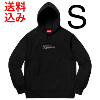 シュプリーム(Supreme)のS Supreme ボックスロゴパーカー スワロフスキー box logo(パーカー)