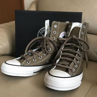 コンバース(CONVERSE)のconverse コンバース ALL STAR 24.5 カーキ(スニーカー)