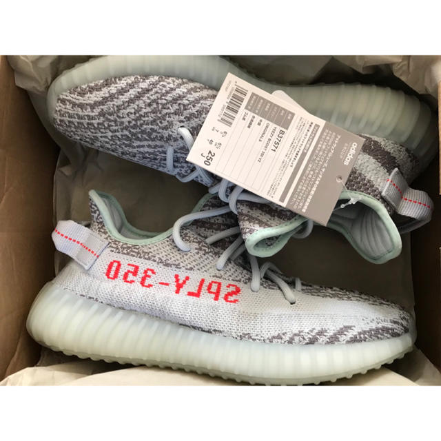 25cm adidas YEEZY BOOST 350 V2 ブルーティント