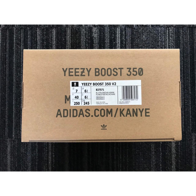 25cm adidas YEEZY BOOST 350 V2 ブルーティント