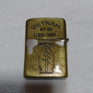 ジッポー(ZIPPO)の①ベトナムZIPPO グリーンベレー(タバコグッズ)