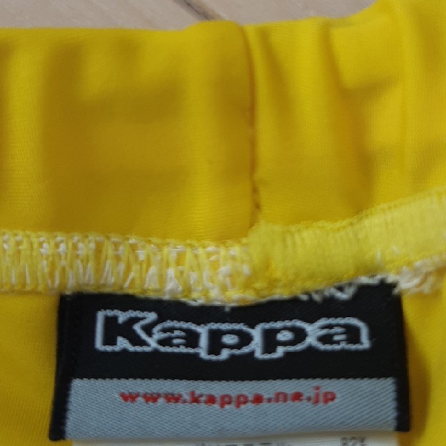 Kappa(カッパ)のkappaジュニア150cm★超美品アンダーハーフパンツ黄色スパッツフェニックス スポーツ/アウトドアのサッカー/フットサル(ウェア)の商品写真