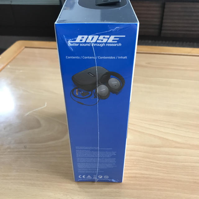 BOSE(ボーズ)のbora様専用 ノイズキャンセリング機能付きのヘッドホン ブラック スマホ/家電/カメラのオーディオ機器(ヘッドフォン/イヤフォン)の商品写真