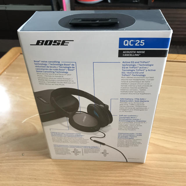 BOSE(ボーズ)のbora様専用 ノイズキャンセリング機能付きのヘッドホン ブラック スマホ/家電/カメラのオーディオ機器(ヘッドフォン/イヤフォン)の商品写真