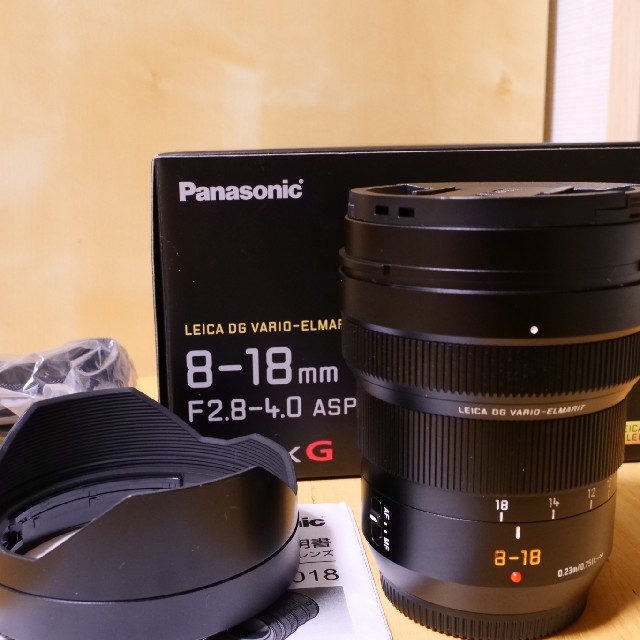 カメラ美品Panasonic LEICA DG VARIO-ELMARIT8-18mm