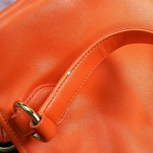 RODEO CROWNS(ロデオクラウンズ)の可愛い♪ロデオクラウンズ 2wayバッグ オレンジ色♪ レディースのバッグ(ショルダーバッグ)の商品写真