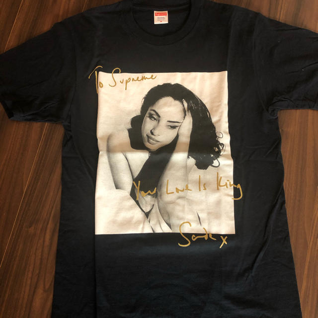 国内正規品17SS Supreme Sade tee NAVY M シュプリーム