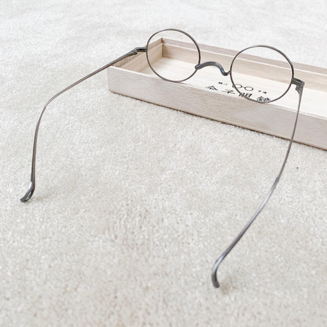 【金子眼鏡・井戸多美男】T-416 ATS アンティークシルバー メガネ メンズのファッション小物(サングラス/メガネ)の商品写真
