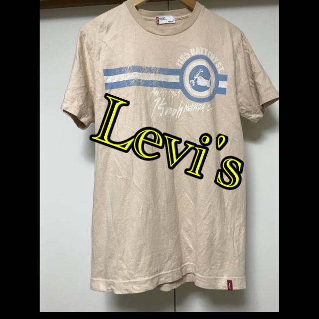 Levi's(リーバイス)のLevis リーバイス 半袖Tシャツ トップス ペールオレンジ系 Mサイズ メンズのトップス(Tシャツ/カットソー(半袖/袖なし))の商品写真