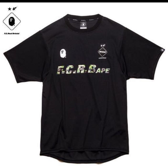 fcrb BApe コラボTシャツ 黒Sのサムネイル