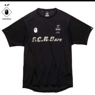 エフシーアールビー(F.C.R.B.)のfcrb BApe  コラボTシャツ  黒S(Tシャツ/カットソー(半袖/袖なし))