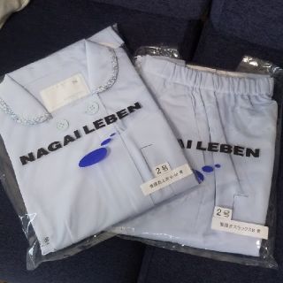 ナガイレーベン(NAGAILEBEN)の白衣 ナース服 ナガイレーベン ブルー リバティプリント(その他)