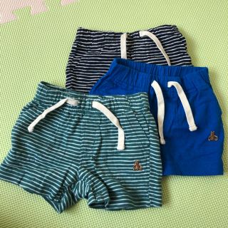 ベビーギャップ(babyGAP)の<ちゃーこ様専用>GAPBaby ベビー用 短パン 3枚セット(パンツ)