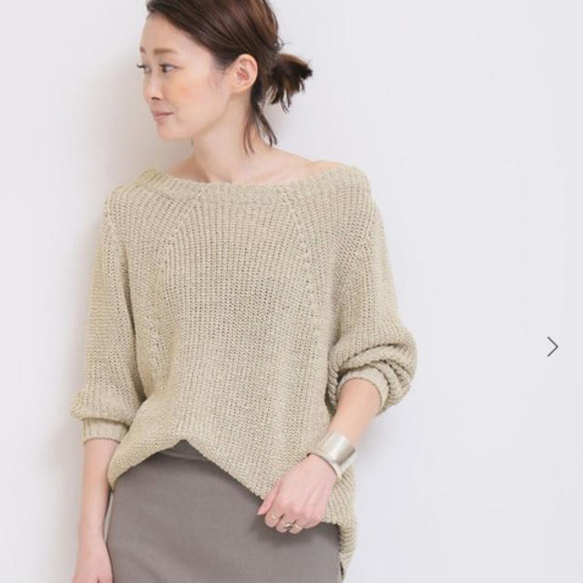 ☆DEUXIEME CLASSE☆Lily Linenアゼプルオーバー美品♪ 新しいブランド