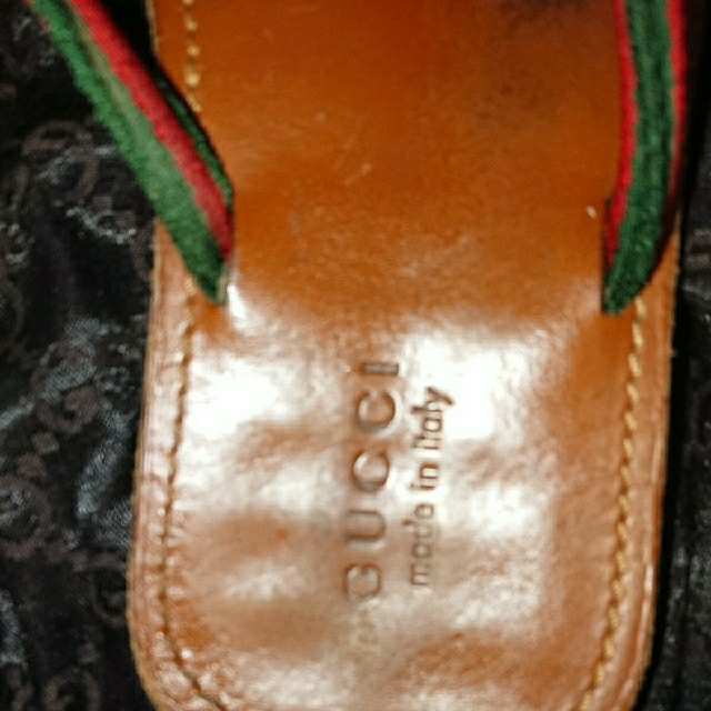 Gucci(グッチ)のキラキラ様専用GUCCIグッチのレザーサンダル 箱 袋付き メンズの靴/シューズ(サンダル)の商品写真