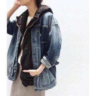 アパルトモンドゥーズィエムクラス(L'Appartement DEUXIEME CLASSE)のアパルトモン◇STAMMBAUM OVERSIZE DENIM JACKET(Gジャン/デニムジャケット)