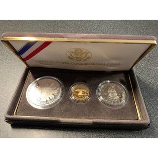 アメリカ議会 200周年 記念　金貨 銀貨 白銅貨 1989年
