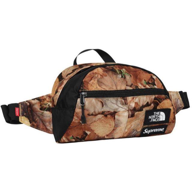 16AW Supreme The North Face Waist bag 枯葉