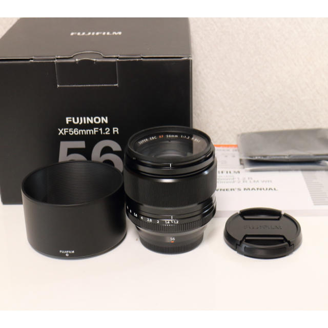 今季一番 富士フイルム - 富士フィルム XF56 F1.2 R 新品級! レンズ