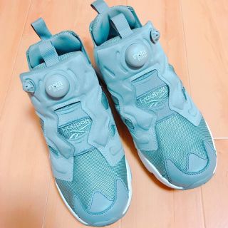 リーボック(Reebok)のポンプフューリー グレー 24(スニーカー)