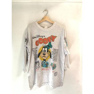 ディズニー(Disney)のグーフィー ロングTシャツ(Tシャツ(長袖/七分))