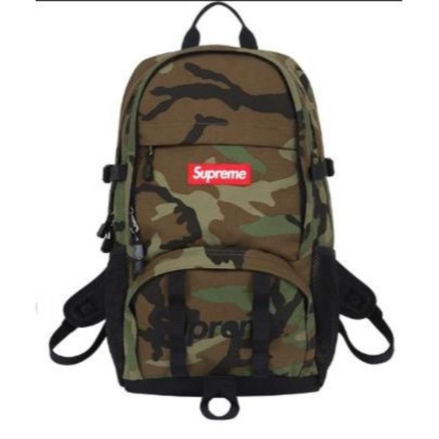 Supreme - 新品未開封 15SS Supreme Backpack CAMO バックパック