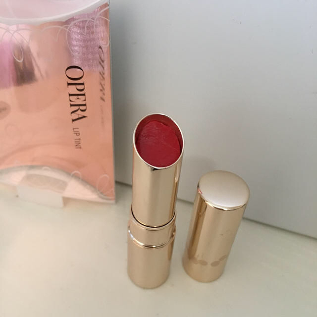 OPERA(オペラ)のオペラ リップティント 01 レッド コスメ/美容のベースメイク/化粧品(口紅)の商品写真