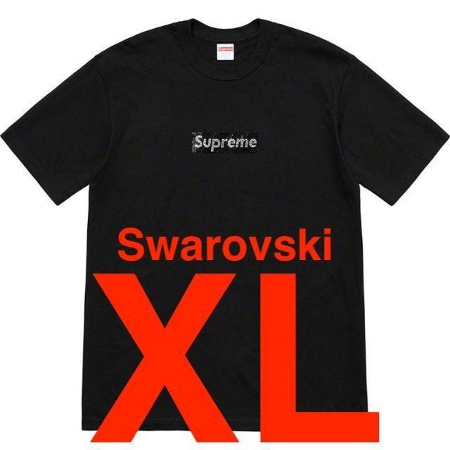 XL Supreme Swarovski Box Logo Tee