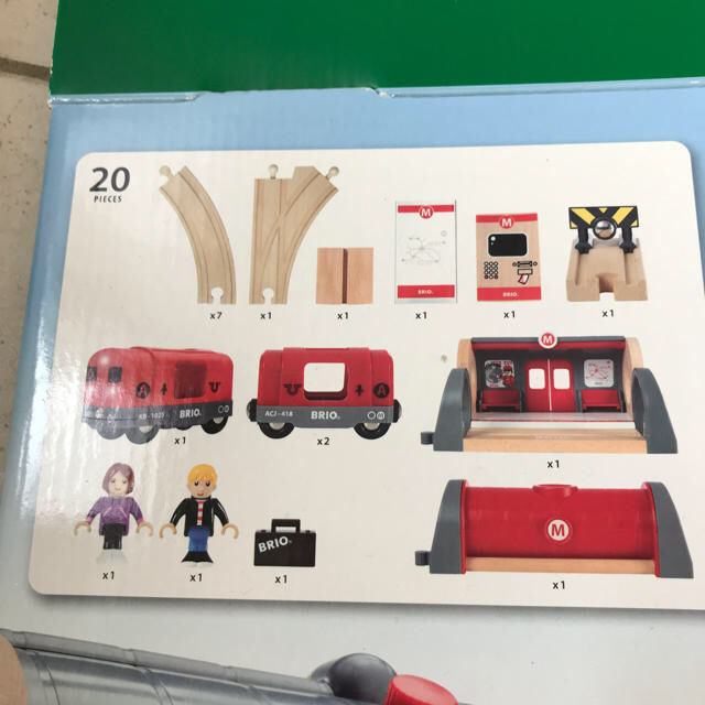 BRIO(ブリオ)のBRIO Metro Railway 33513 キッズ/ベビー/マタニティのおもちゃ(電車のおもちゃ/車)の商品写真